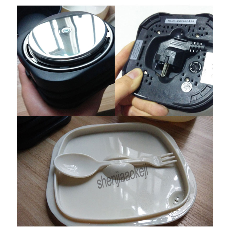 Hot Pot Portable Dual - 350 ワットデュアル電圧ポータブルミニクッカー寮茹で麺茹でお粥炊飯機電気鍋 110 V/220 v