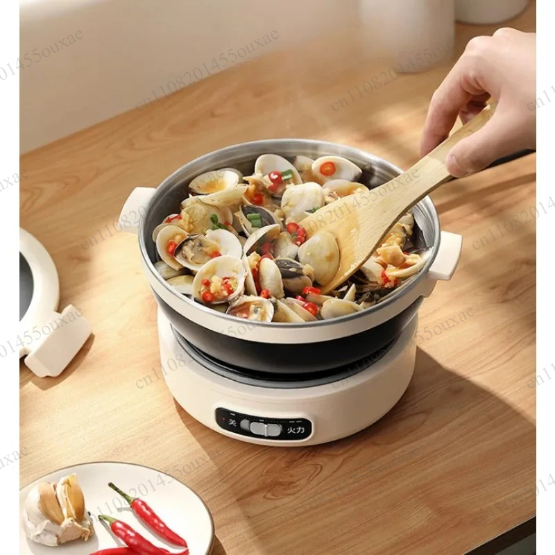 Hot Pot Portable Dual - 220Vポータブル分割式多機能調理器折りたたみ式電気鍋両用炊飯器＆ホットポット寮旅行家庭用