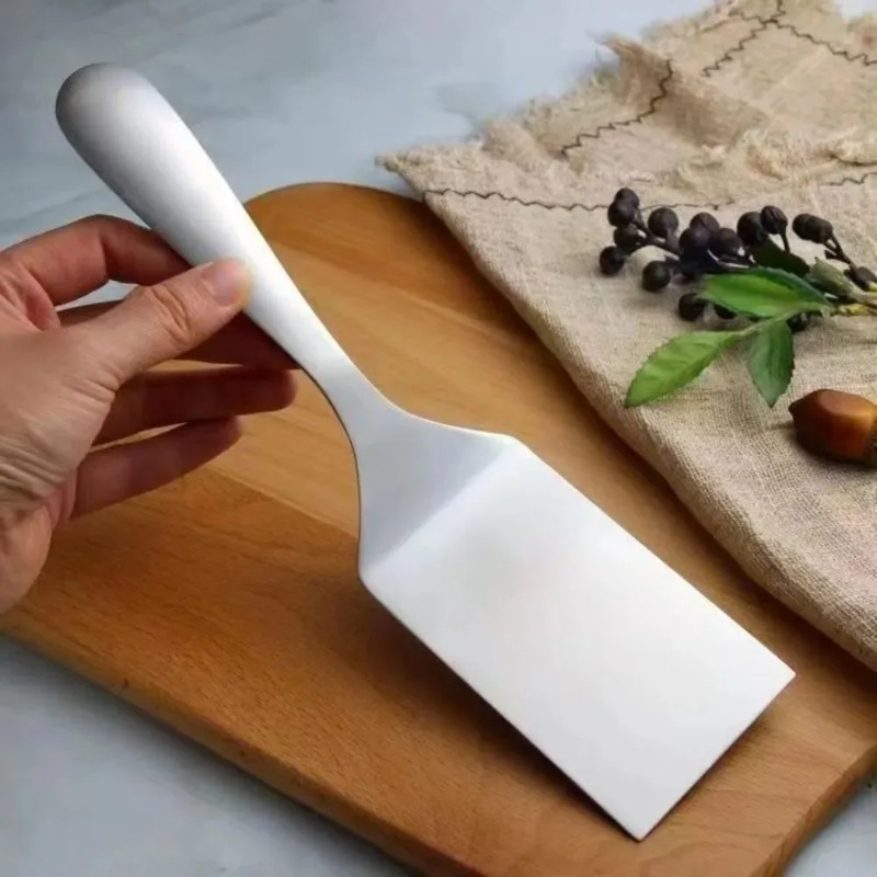 Home Cooking Services - 1/3 個の耐久性のあるステンレス鋼の小さな金属製スパチュラ調理用ターナーシャベル家庭料理やグリル作業用のキッチン用品