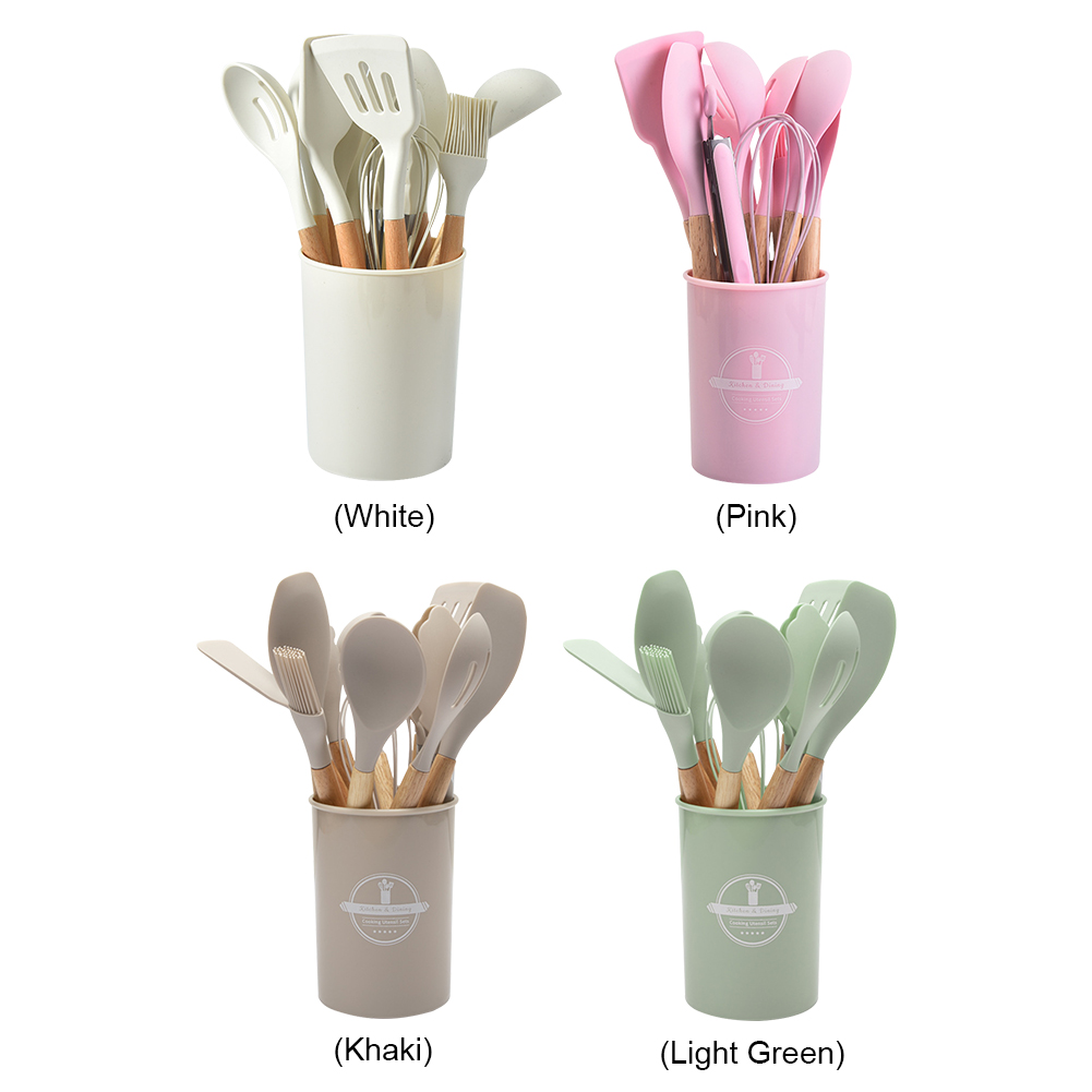 12個入りキッチン用品セット 耐熱調理器具 木製ハンドル ノ - Home Cooking Services のレビューと価格