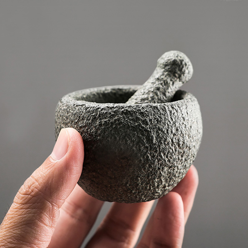 天然花崗岩製乳鉢セット 手作り禅茶道具 スパイスハーブクラッ - Mortar Pestle Granite のレビューと価格