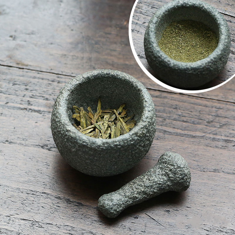 天然花崗岩製乳鉢セット 手作り禅茶道具 スパイスハーブクラッ - Mortar Pestle Granite のレビューと価格