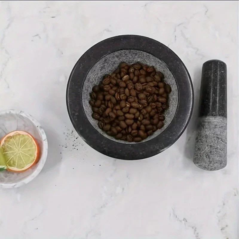 モルタルと乳鉢、研磨された花崗岩のモルタルと乳鉢、ハーブクラ - Mortar Pestle Granite のレビューと価格