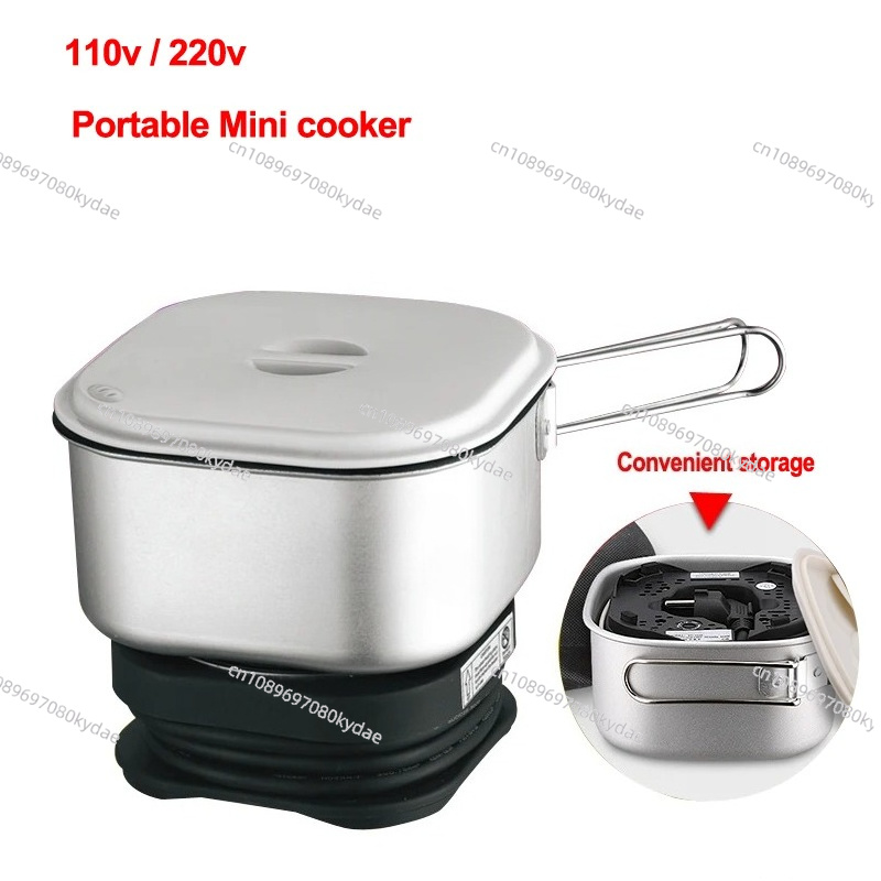 350 ワットデュアル電圧ポータブルミニクッカー寮煮麺煮粥炊 - Hot Pot Portable Dual のレビューと価格
