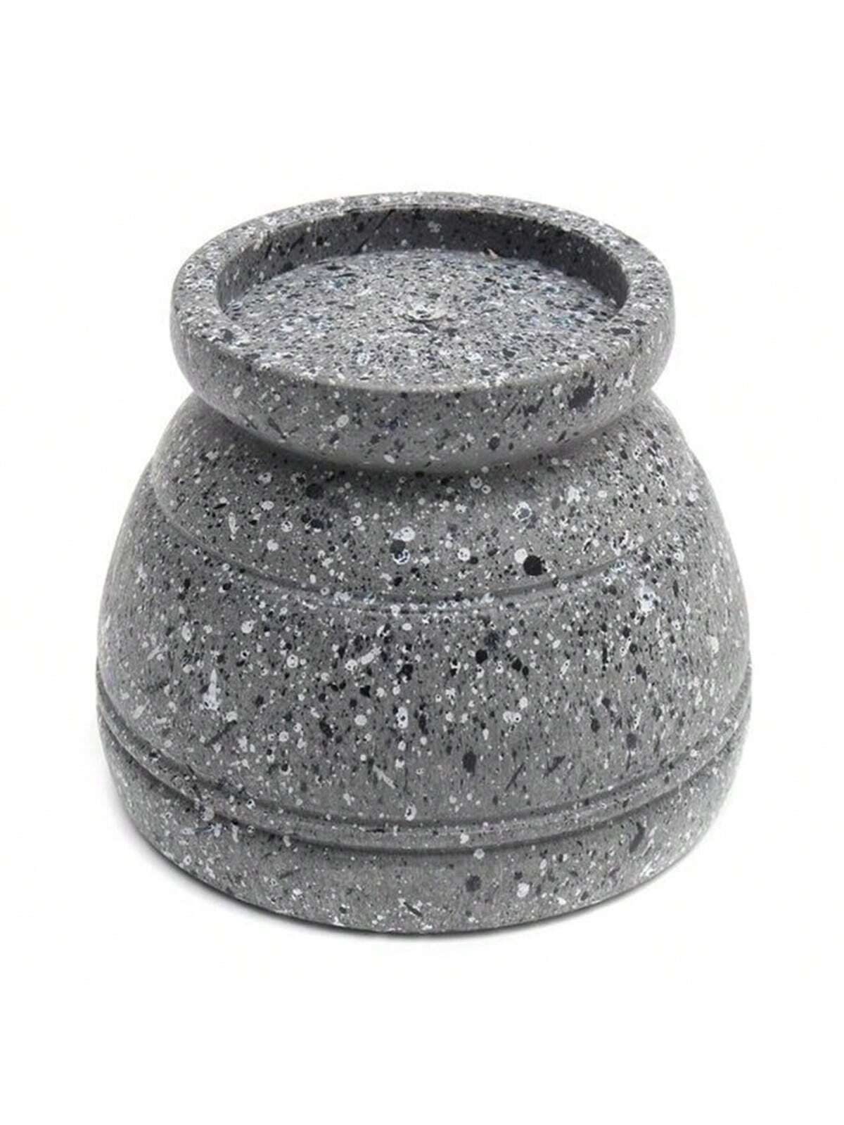1pc 花崗岩テクスチャガーリックプレス、乳鉢と乳棒セット、 - Mortar Pestle Granite のレビューと価格