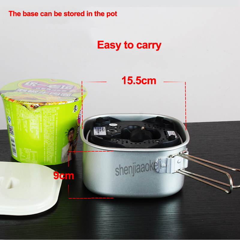 350 ワットデュアル電圧ポータブルミニクッカー寮茹で麺茹で - Hot Pot Portable Dual のレビューと価格