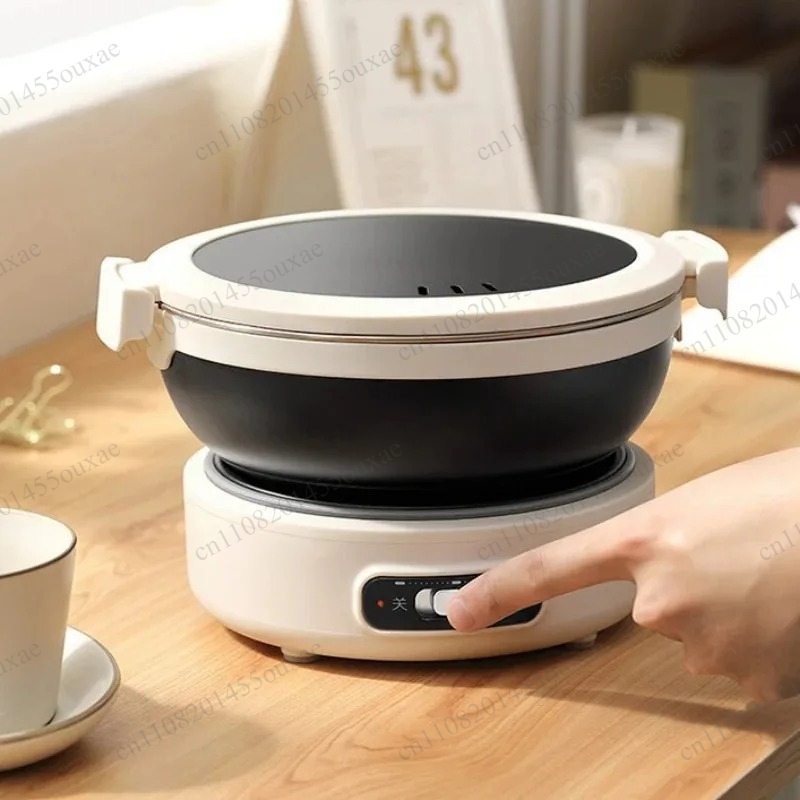 220Vポータブル分割式多機能調理器折りたたみ式電気鍋両用炊 - Hot Pot Portable Dual のレビューと価格
