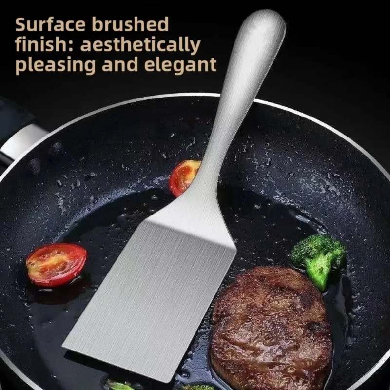 1/3 個の耐久性のあるステンレス鋼の小さな金属製スパチュラ - Home Cooking Services のレビューと価格