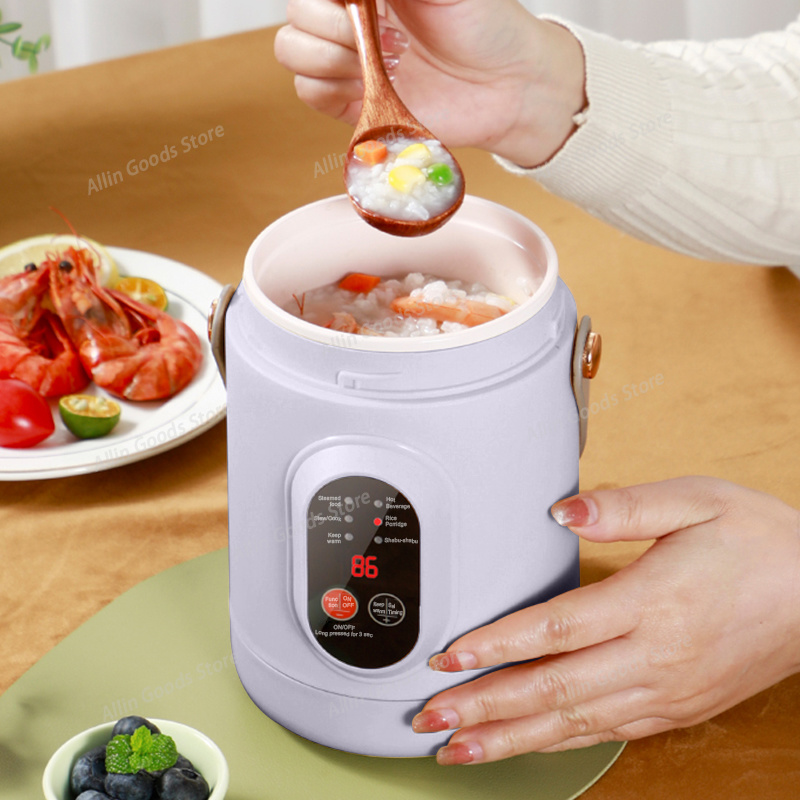 ポータブル多機能ミニ電気炊飯器旅行用ホットポットと炊飯器家庭 - Hot Pot Portable Dual のレビューと価格