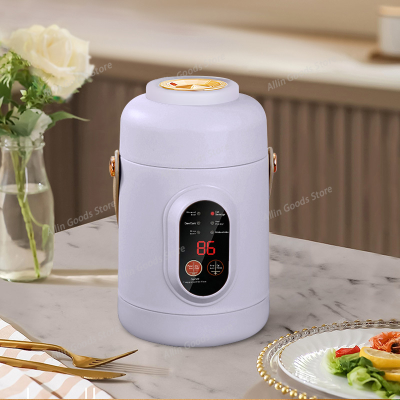 ポータブル多機能ミニ電気炊飯器旅行用ホットポットと炊飯器家庭 - Hot Pot Portable Dual のレビューと価格